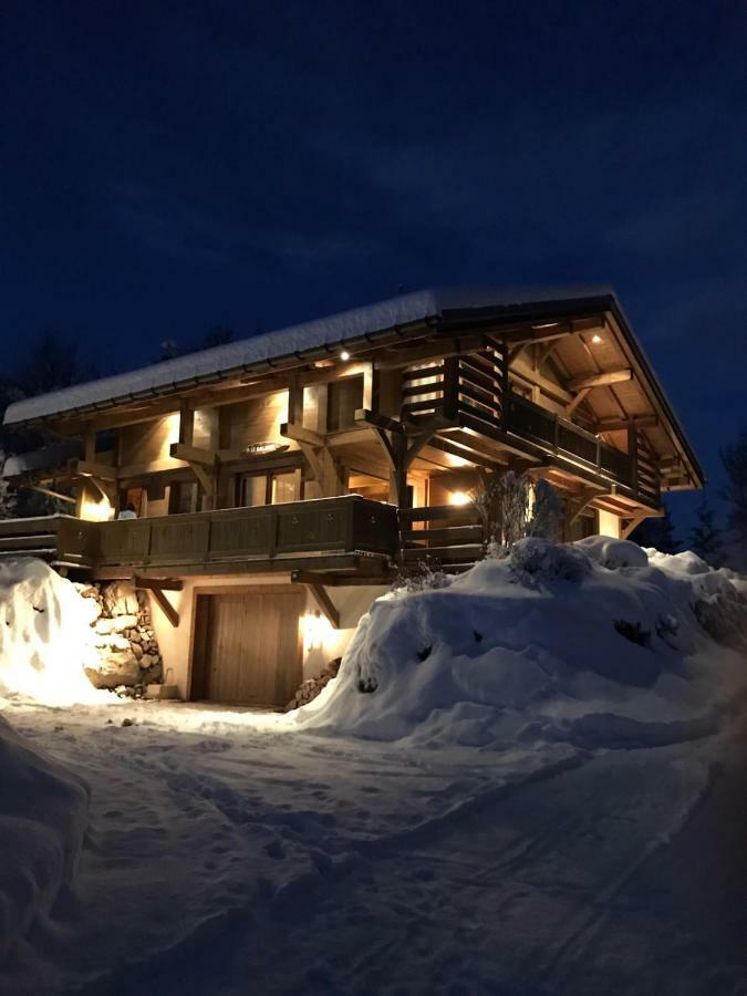 Chalet Le Solaret Villa Megève Buitenkant foto